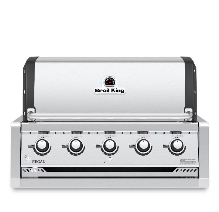 Broil King Regal S520 5-Burner Built-In Propane Gas Grill - Stainless Steel - 886714