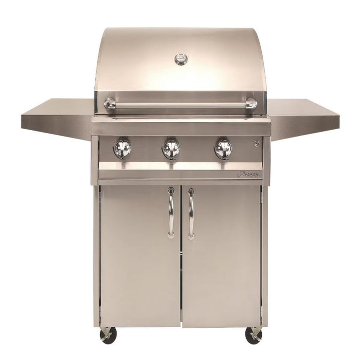 Artisan American Eagle 32-Inch 3-Burner Freestanding Natural Gas Grill - AAEP-32C-NG