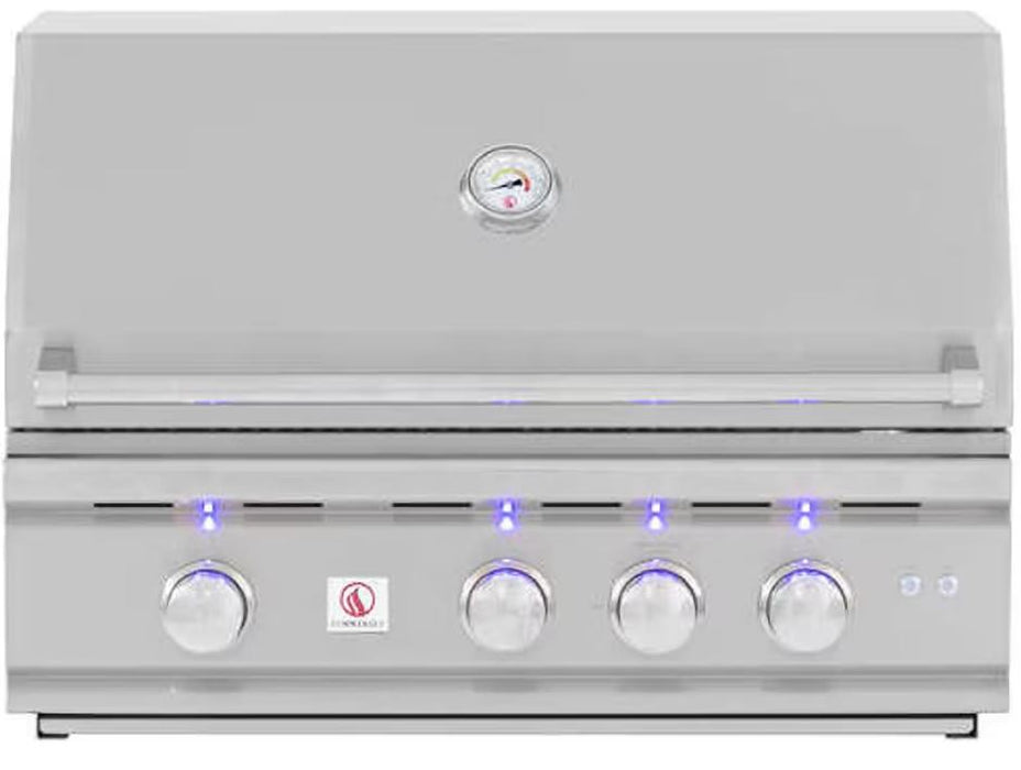 Summerset TRL 32-Inch 3-Burner Built-In Natural Gas Grill With Rotisserie - TRL32-NG