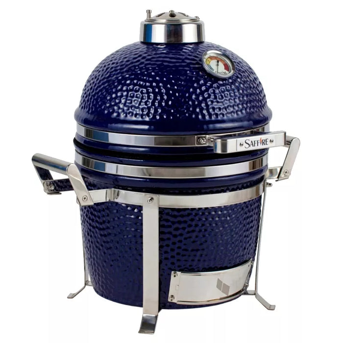 Saffire Portable Kamado – Small Ceramic Grill and Smoker
