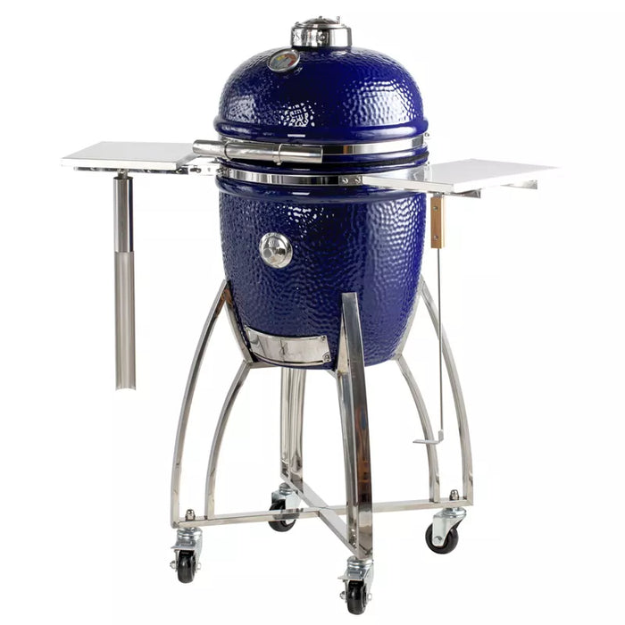 Saffire Platinum Kamado – Medium Ceramic Grill and Smoker