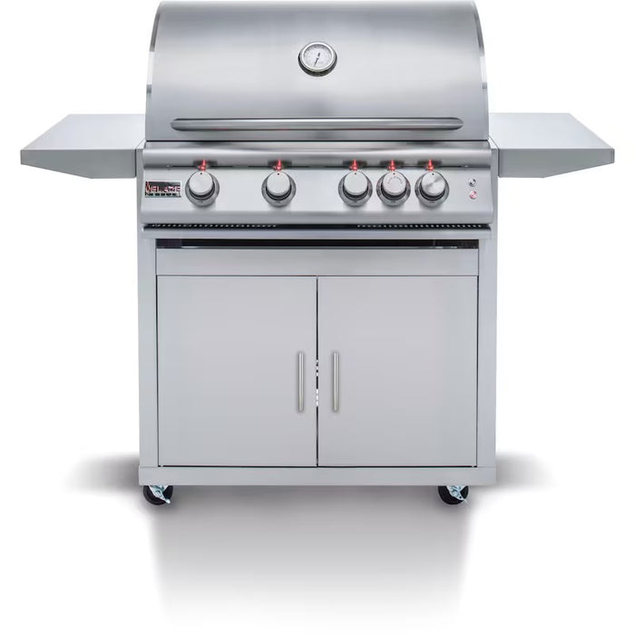 Blaze Premium LTE 32-Inch 4-Burner Propane Gas Grill w/ Ceramic Flame Tamers
